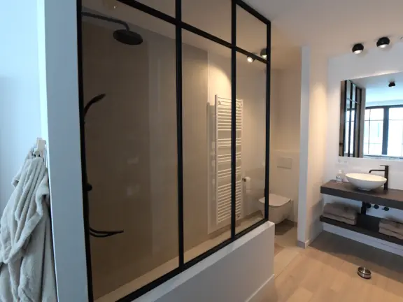Hamptons cadzand luxe appartement boulevard 22 101 badkamer