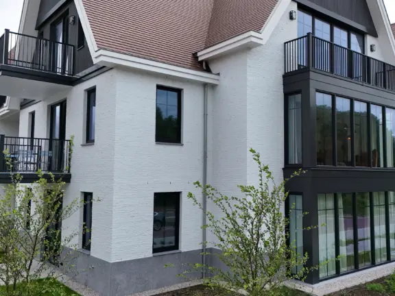 Hamptons cadzand luxe appartement boulevard 22 101 balkon