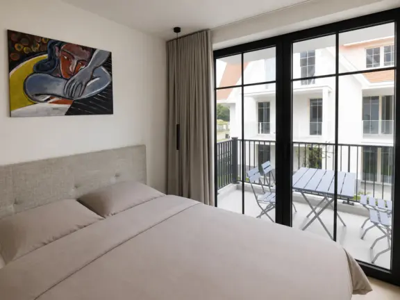 Hamptons cadzand luxe appartement boulevard 22 101 slaapkamer 2 balkon