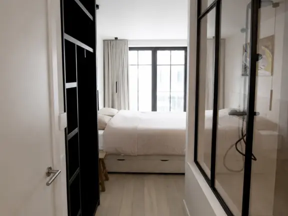 Hamptons cadzand luxe appartement boulevard 22 101 slaapkamer 2 doorkijk