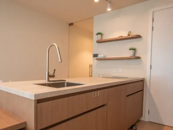 Appartement sky cadzand keuken