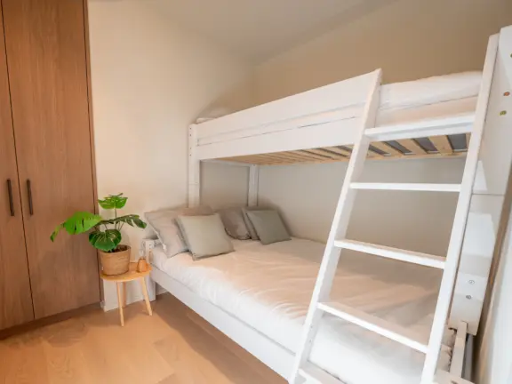 Appartement sky cadzand stapelbed overzicht