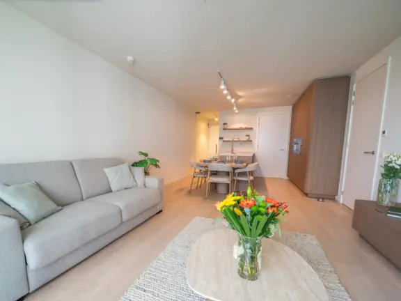 Appartement sky cadzand woonkamer