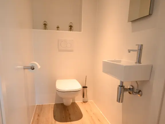 Vakantie appartement cadzand dunes et mer toilet