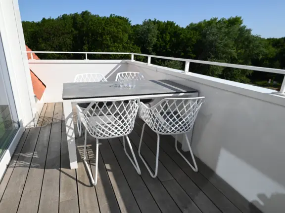 Luxe appartement boulevard 15 301 cadzand zithoek balkon