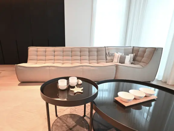 Vakantie appartement boulevard de wielingen 15 001 cadzand woonkamer zithoek