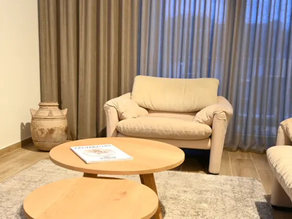 Appartement boulevard de wielingen 15 103 cadzand woonkamer stoel