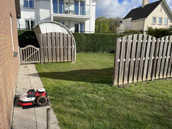 Wohnung kinkhoorn duinlaan 2 cadzand bad rasen robot