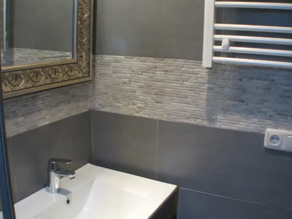 Wohnung kinkhoorn duinlaan 2 cadzand bad badezimmer heizung