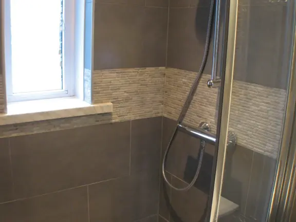 Wohnung kinkhoorn duinlaan 2 cadzand bad dusche