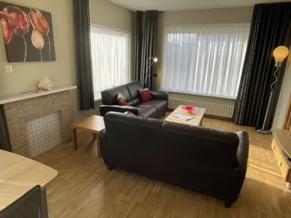 Wohnung kinkhoorn duinlaan 2 cadzand bad whonzimmer