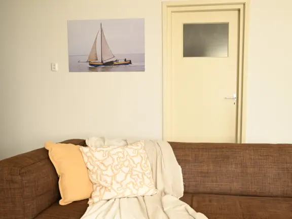 Appartement duinlaan 5 karen cadzand bad woonkamer detail