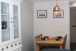 Esdoornstraat 22 Cadzand eettafel