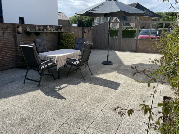 Appartement hennequinlaan 23 cadzand ariel tuinterras