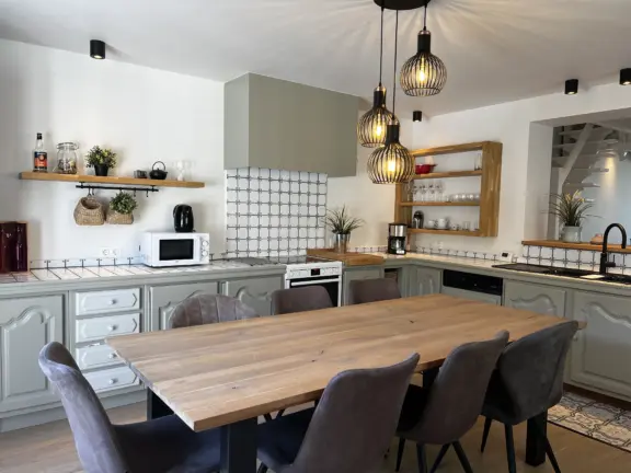 Vakantiehuis ziltwater cadzand hennequinlaan 15 keuken eethoek