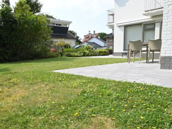 Steemare ferienhaus hennequinlaan 21b cadzand terras zon