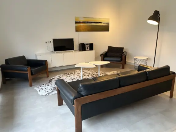 Vakantie bungalow nachtegalenstraat 13 cadzand woonkamer zithoek