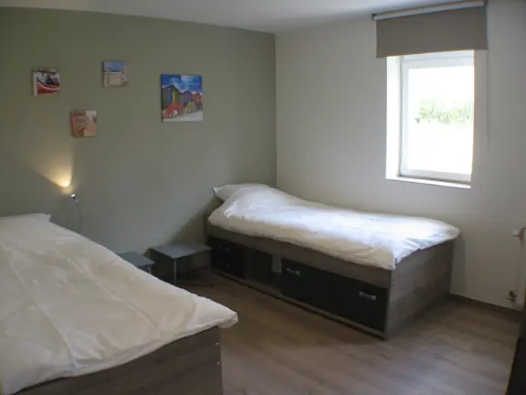 Bungalow nachtegalenstraat 5 cadzand bad slaapkamer 2