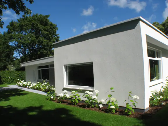 Bungalow nachtegalenstraat 5 cadzand bad zijkant