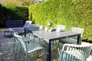 Ferienhaus sleedoornstraat 10 cadzand garten