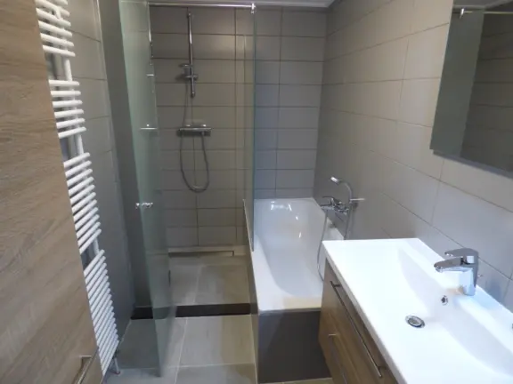 Fewo sleedoornstraat 5a cadzand bad badezimmer dusche