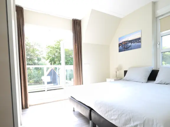 Vakantiehuis villa nausikaa sterntjeslaan 10a cadzand slaapkamer balkon