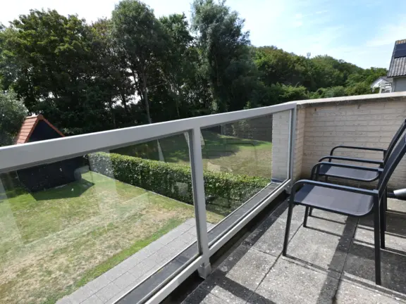 Vakantiehuis villa nausikaa sterntjeslaan 10a cadzand slaapkamer balkon tuinzicht