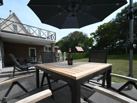 Ferienhaus margret sterntjeslaan 11 cadzand garten terrasse