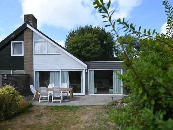 Vakantiehuisje cadzand sincfal 16 achtertuin