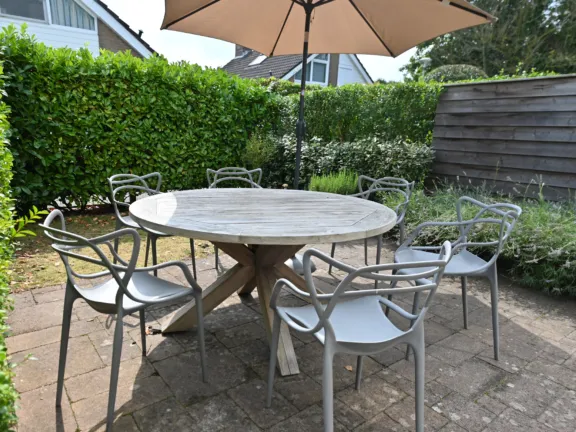 Vakantiehuis sincfal 26 het zwin cadzand tuinterras