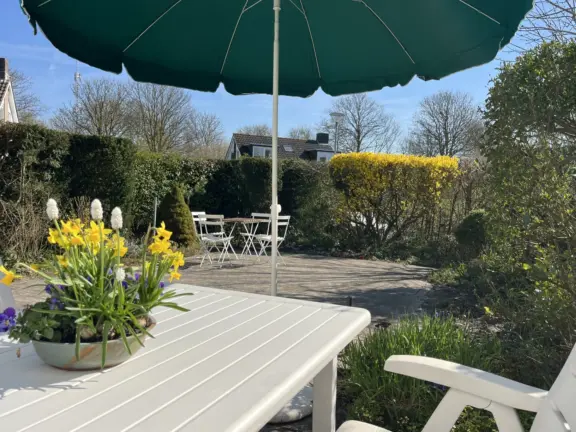 Vakantiehuis sincfal 36 tuinterras met hekje