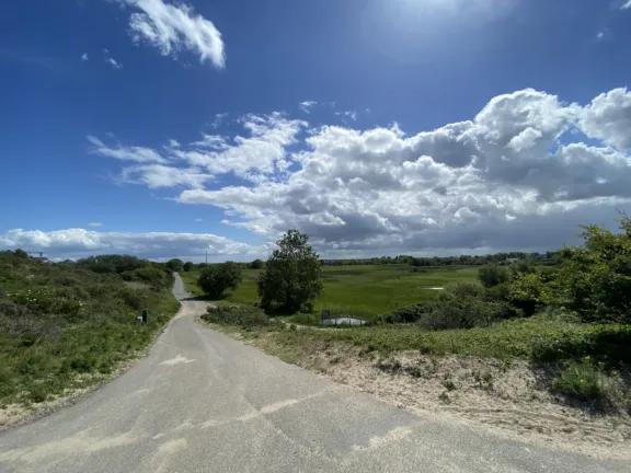 Zomerdorp zwin weg naar strand 2