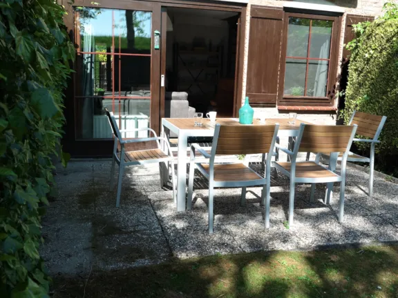 Vakantiehuis spaanse galeien 19 cadzand het zwin tuin terras