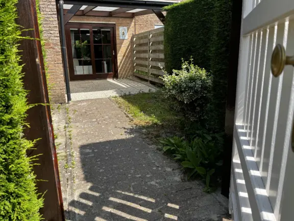 Vakantiehuis spaanse galeien 19 cadzand het zwin voortuintje