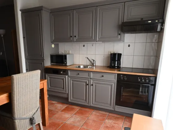 Vakantiehuisje spaanse galeien 23 cadzand keuken