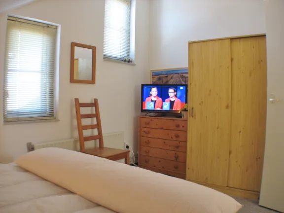 Spaanse galeien 24 vakantiehuis cadzand slaapkamer 1 tv