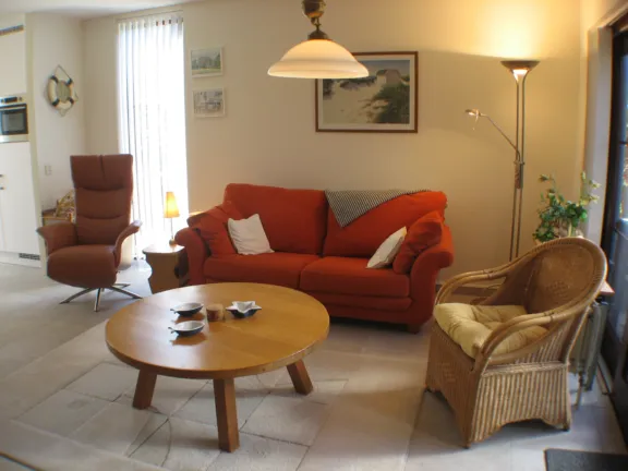 Spaanse galeien 24 vakantiehuis cadzand woonkamer zithoek