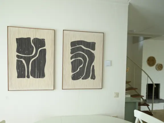 Spaanse galeien 68 cadzand bad eethoek kunst