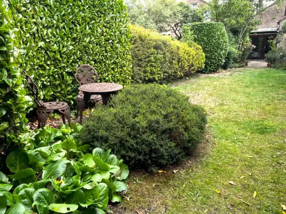 Spaanse galeien 9 cadzand tuin zitje