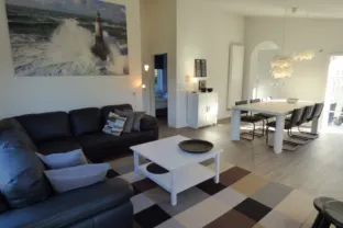 Vakantie bungalow boothuys grote christoffelstraat 11 cadzand woonkamer zithoek