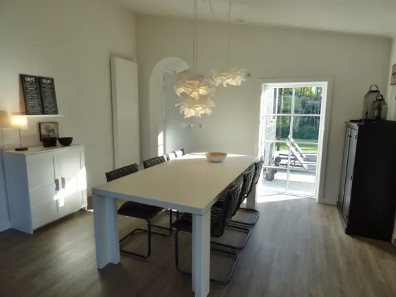 Vakantie bungalow boothuys grote christoffelstraat 11 cadzand eethoek