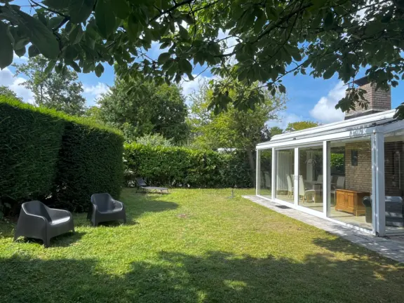 Bungalow sunrise grote christoffelstraat 30 cadzand tuin serre