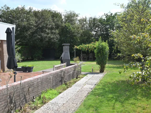 Villa mer kaapvaartstraat 3 cadzand zwin tuinterras zijkant