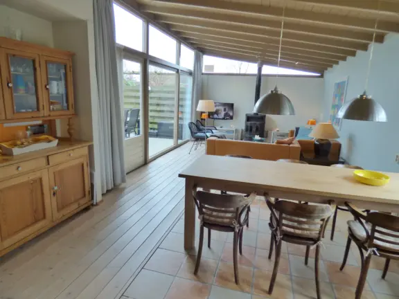 Vakantiehuis Matabiche kaapvaartstraat 7 cadzand woonkamer totaal