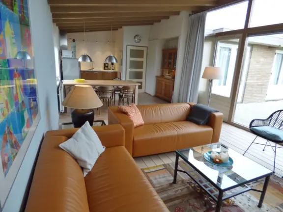 Vakantiehuis Matabiche kaapvaartstraat 7 cadzand woonkamer zithoek