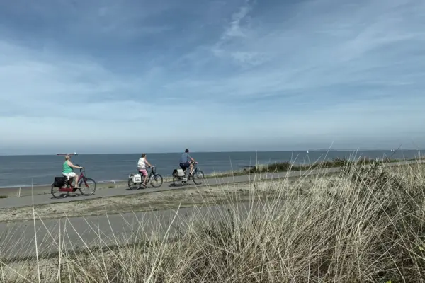 Fiets villa mer
