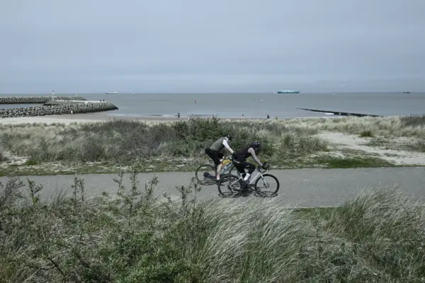 Cadzand fietspad jachthaven