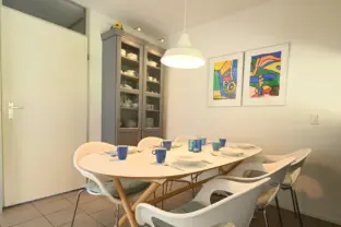 Vakantiehuis wijk de brabander 185 cadzand eethoek