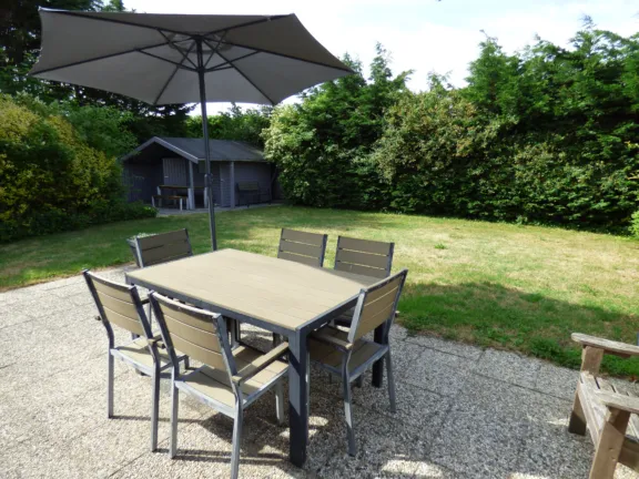 Vakantiehuisje cadzand beach wijk de brabander 24 tuinterras