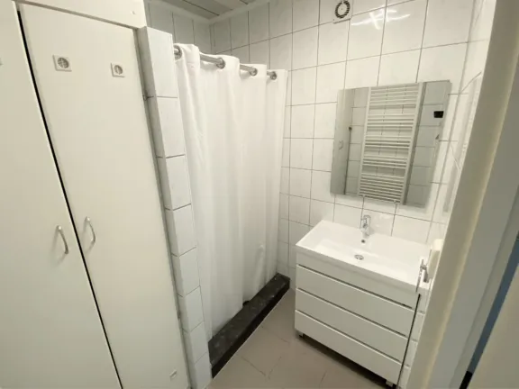 Ferienhaus wijk de brabander 40 cadzand badezimmer unten